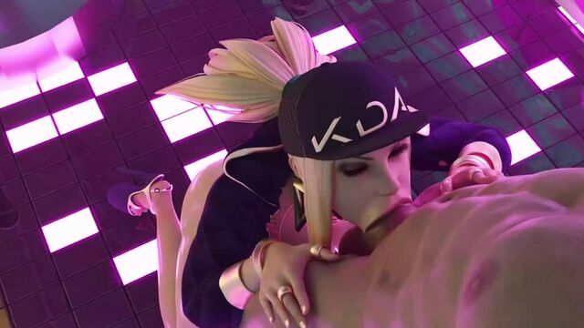 Akali KDA - oral sex; minet; blowjob; deepthroat; facefuck; 3D sex porno hentai; (by Firebrand Dark Dreams) [League of Legends] - 365-porno-video.com